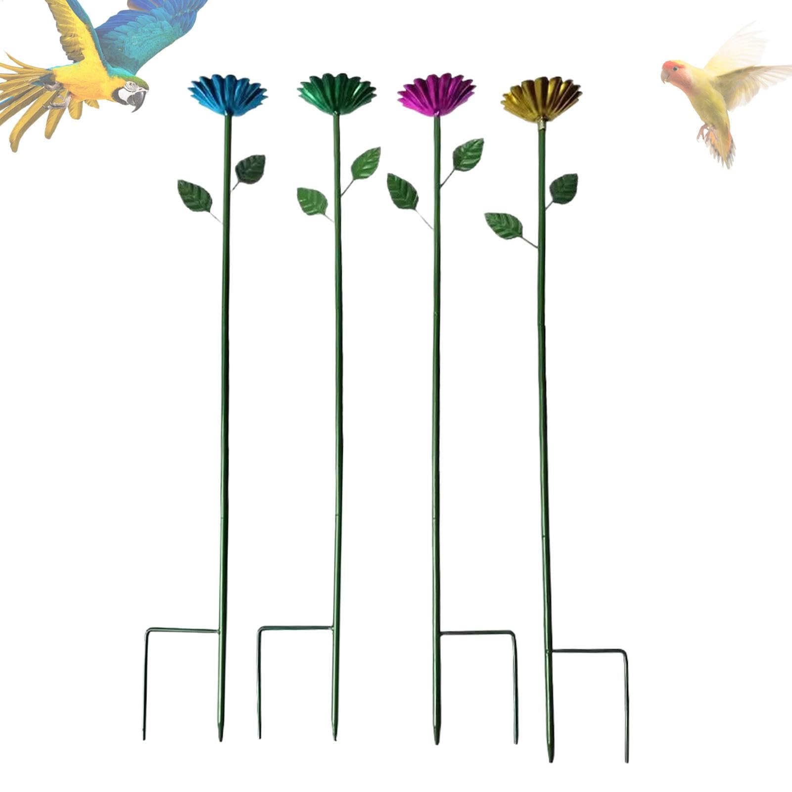 Bains d'abeilles pour jardin en métal sculpté haute résistance