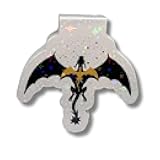 Fourth Wing inspired handmade magnetic bookmark 2.62