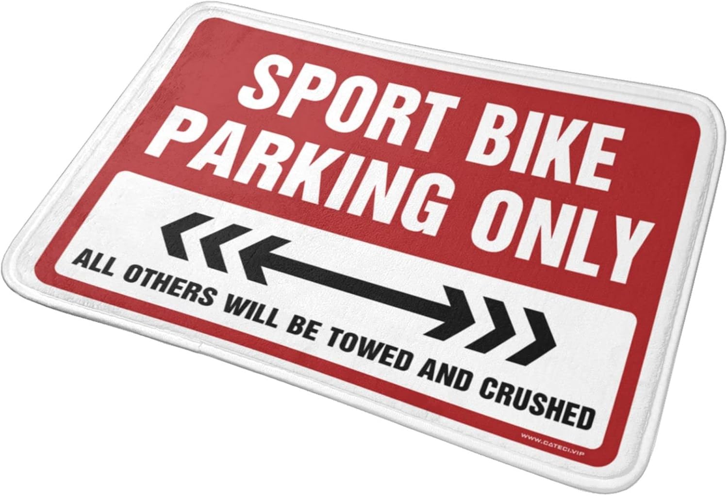 Spring Kitchen Mats Sport Bike Parking Only Rug Plain Door Mat for Crafts Entry Mats Indoor Home(Size:65X90CM), EHFPCEBAF-65X90CM
