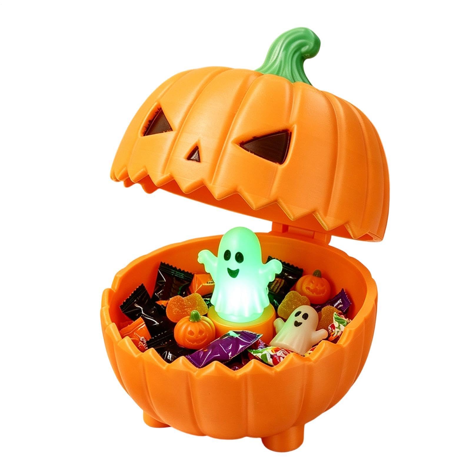 Scatola di di Halloween - Ghost Glow Candy Holder, contenitore di