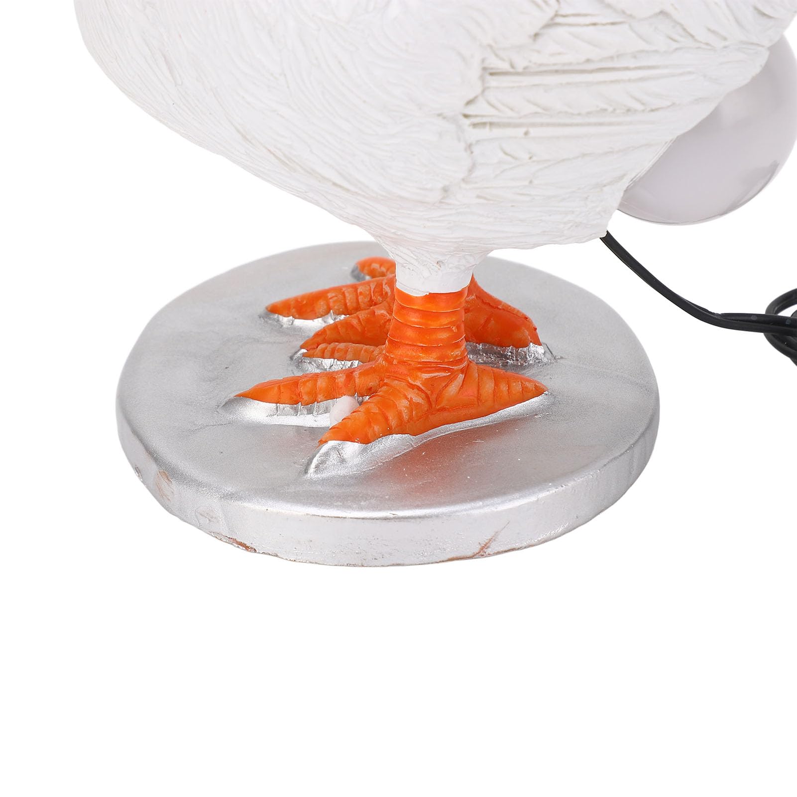 Lampada LED A Forma Di Uovo Di Gallina – Luce Notturna 3D In Resina, Alimentazione USB, Regalo Divertente Per Pasqua E Compleanno, 14x15x6 Cm