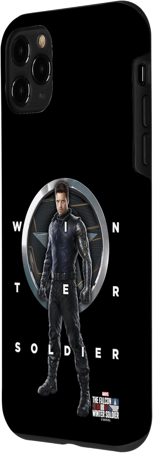 Marvel Falcon & Winter Soldier Winter Solider Grid Text Case for iPhone 11 Pro