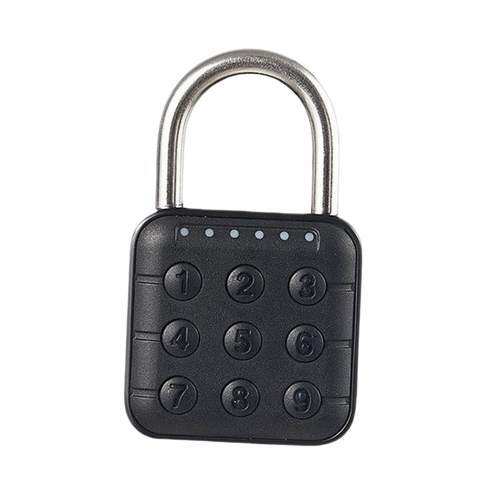 Lucchetto a Combinazione con Pulsante E di Accesso a 6 Cifre