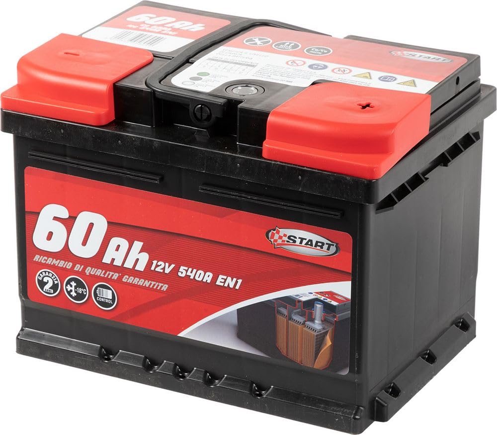 Start Akumulator samochodowy 60AH 12V 540A biegun dodatni prawy kaseta L2