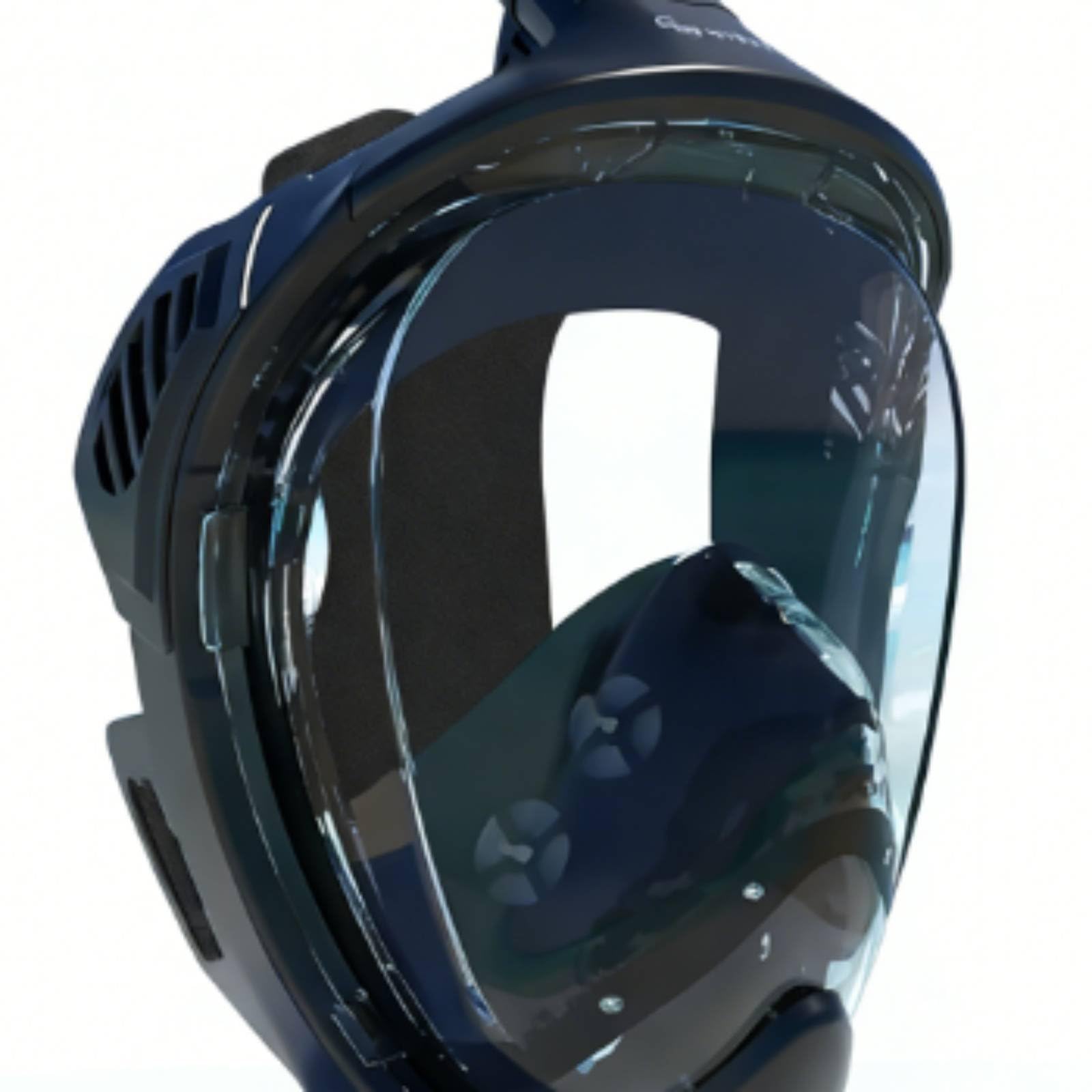 KESOTO Máscara de Snorkel de Cara Completa Gafas Tubo Visor Plegable con de Respiración Seco y Ajuste Facial Adecuada para Adultos y Niños en Natación
