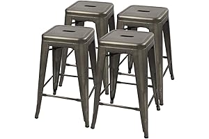 Furmax 24" Outdoor Stools - Your Perfect Patio Companions