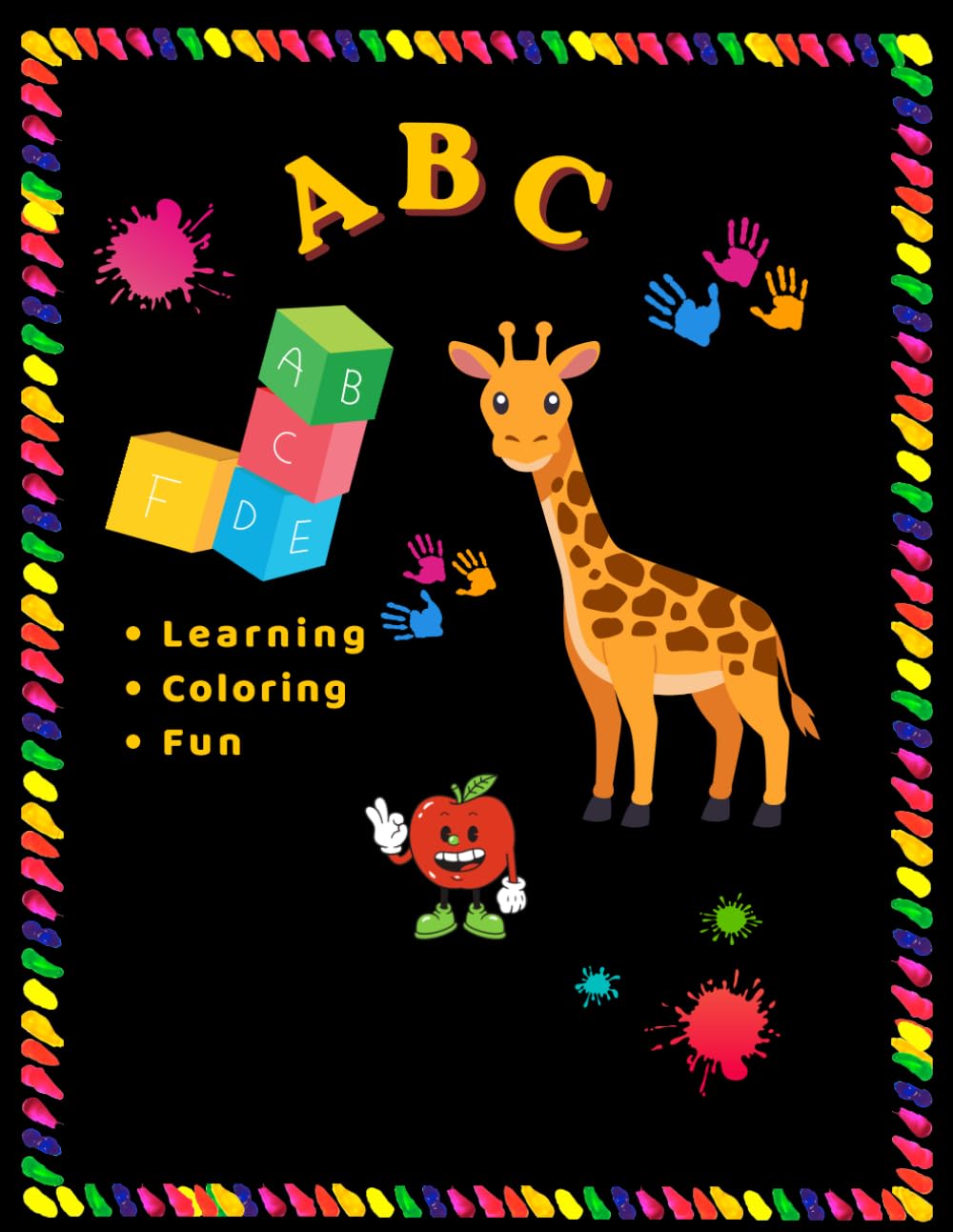 MY FIRST FUN LEARNING & COLORING BOOK: ENJOY THE BOOK