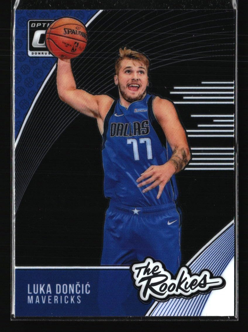2018-19 Optic The Rookies #3 Luka Doncic Dallas Mavericks Basketball Trading Card