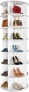 28 Entrance Shoe Storage Ideas For A Clean, Welcoming Entryway 151 7 Tier Rotating Shoe Rack Tower, Free Standing 360° Shoe organizer Lazy ...