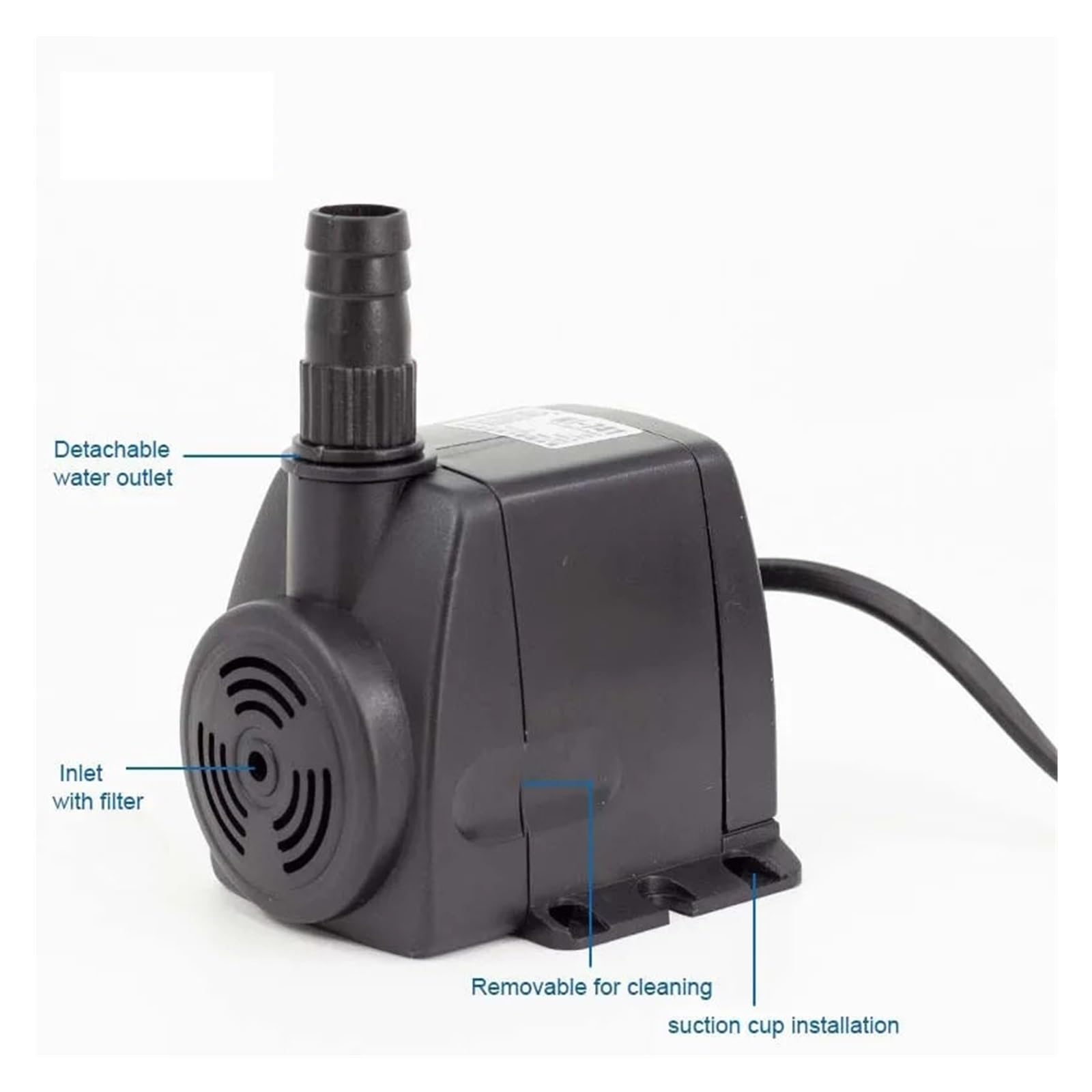 Ricambi for Macchina for Il Ghiaccio Pompa dell'Acqua, Compatibile con HJ-741, Pompa sommergibile AC220-240V 8W for Macchina for Il Ghiaccio