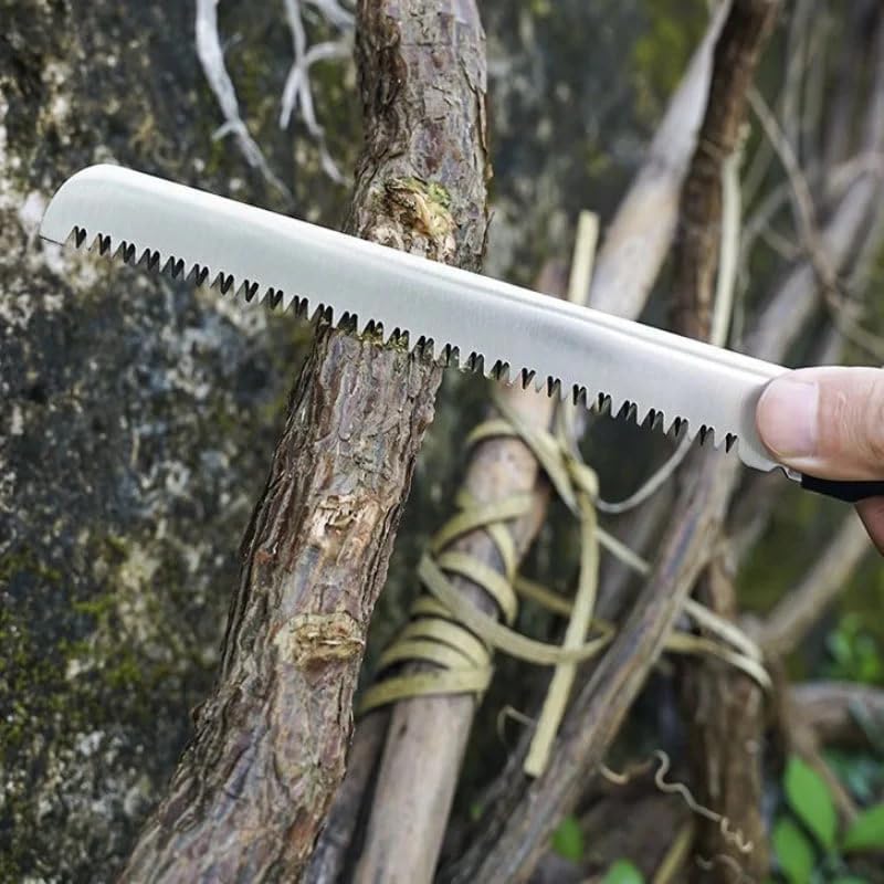 Hacha táctica AXIUM 5 en 1 – Hacha Multifuncional con Sierra integrada, Martillo, Silbato de Emergencia y Funda de ABS – Herramienta compacta para Camping, bushcraft y Supervivencia