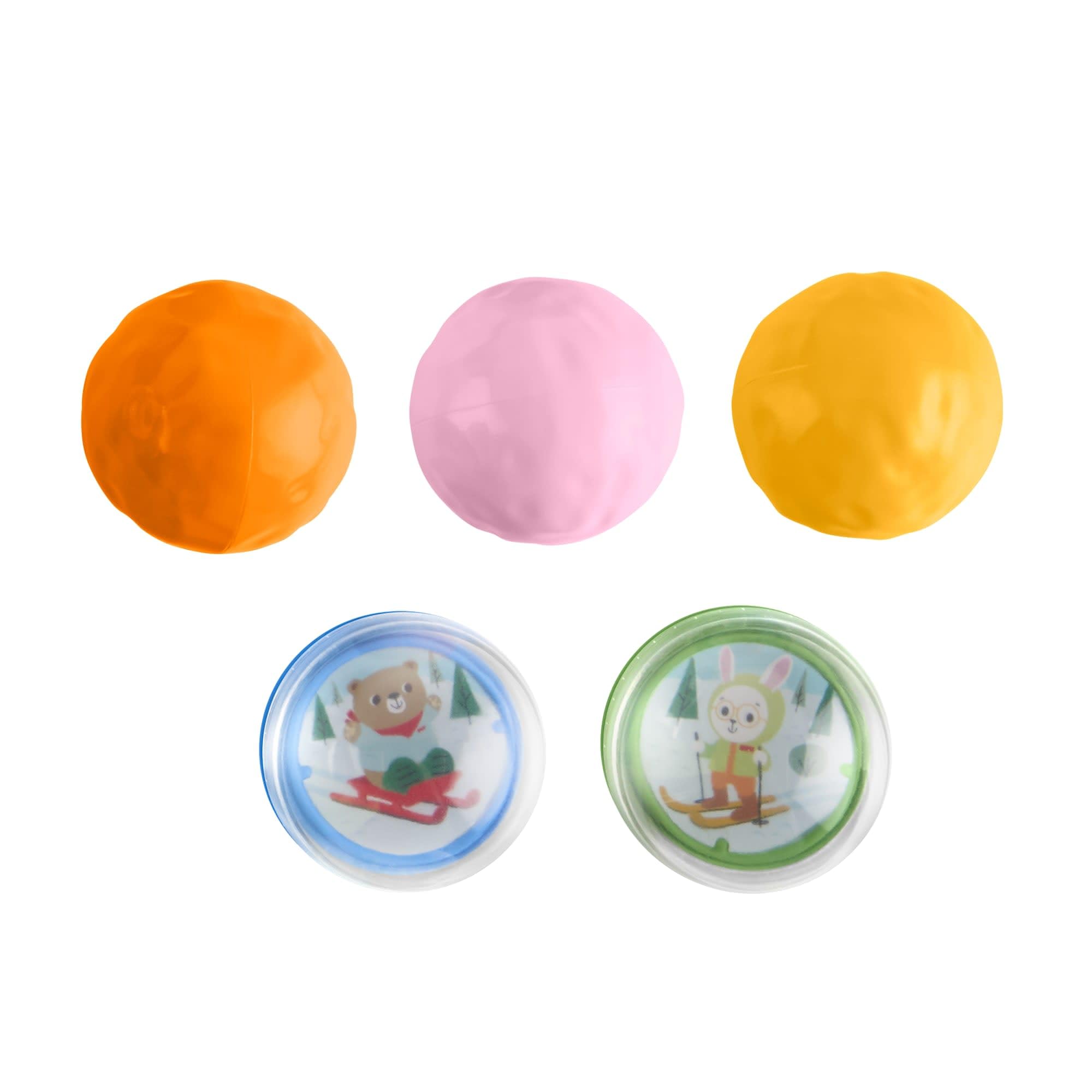 Fisher-Price Leśni Przyjaciele Góra z piłeczkami, wrzucanie elementów i raczkowanie, aktywizująca zabawka rozwojowa dla niemowląt 9 mies.+, JLB88