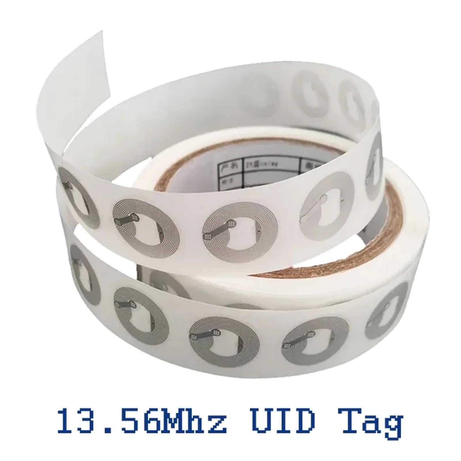 RFID Smart Chip Sticker NFC Writer Token 13.56Mhz Clone Copier Copy Badge 1K S50 0 Sector Rewritable Key MF ISO14443 Electronic(100Pcs)
