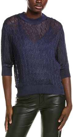 Proenza Schouler White Label Plaited Viscose Rib Nicola Sweater