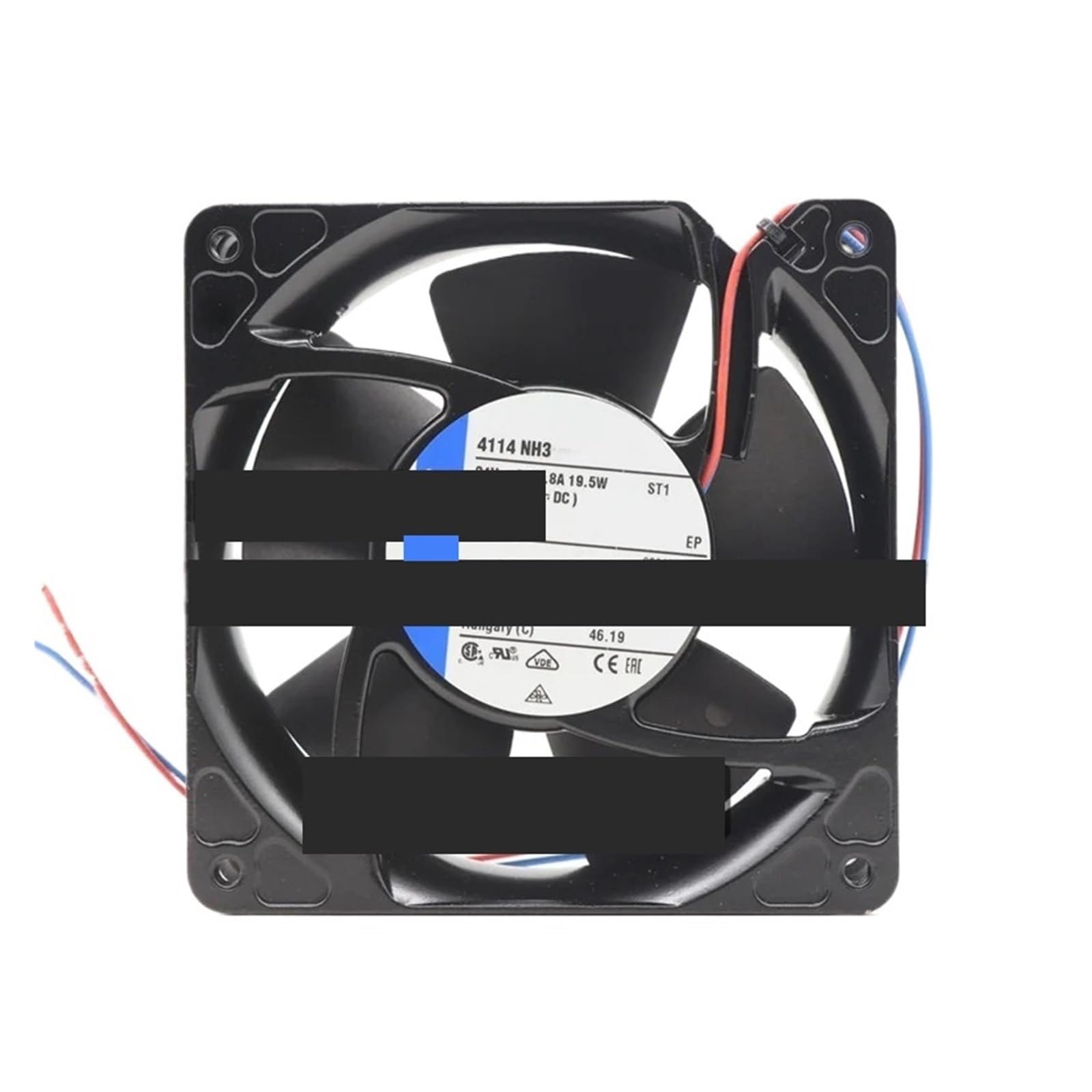 BRODEFUP 4114NH3 4114NH4 4114NH5 24V DC 19.5W 0.8A 119 * 119 * 38mm 12cm Axial Cooling Fan