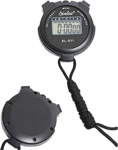 Cronómetro deportivo  Temporizador digital de cuenta regresiva portátil  2.8 x 2.6 pulgadas cronómetro digital  Cronómetro con pantalla grande,