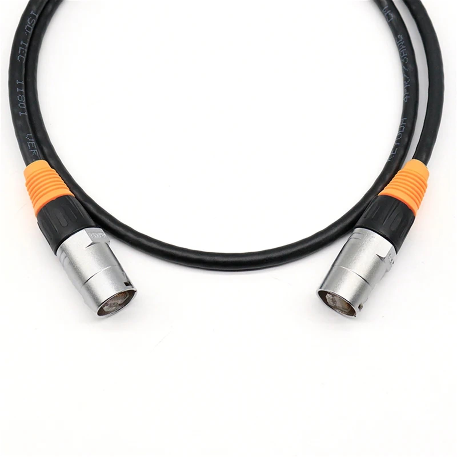 Câble Ethernet RJ45 étanche IP65 - Câble de raccordement CAT6 pour l'extérieur, la scène et l'utilisation industrielle (1 m, 2 m, 3 m, 5 m, 10 m, 20 m) (5 mètres)