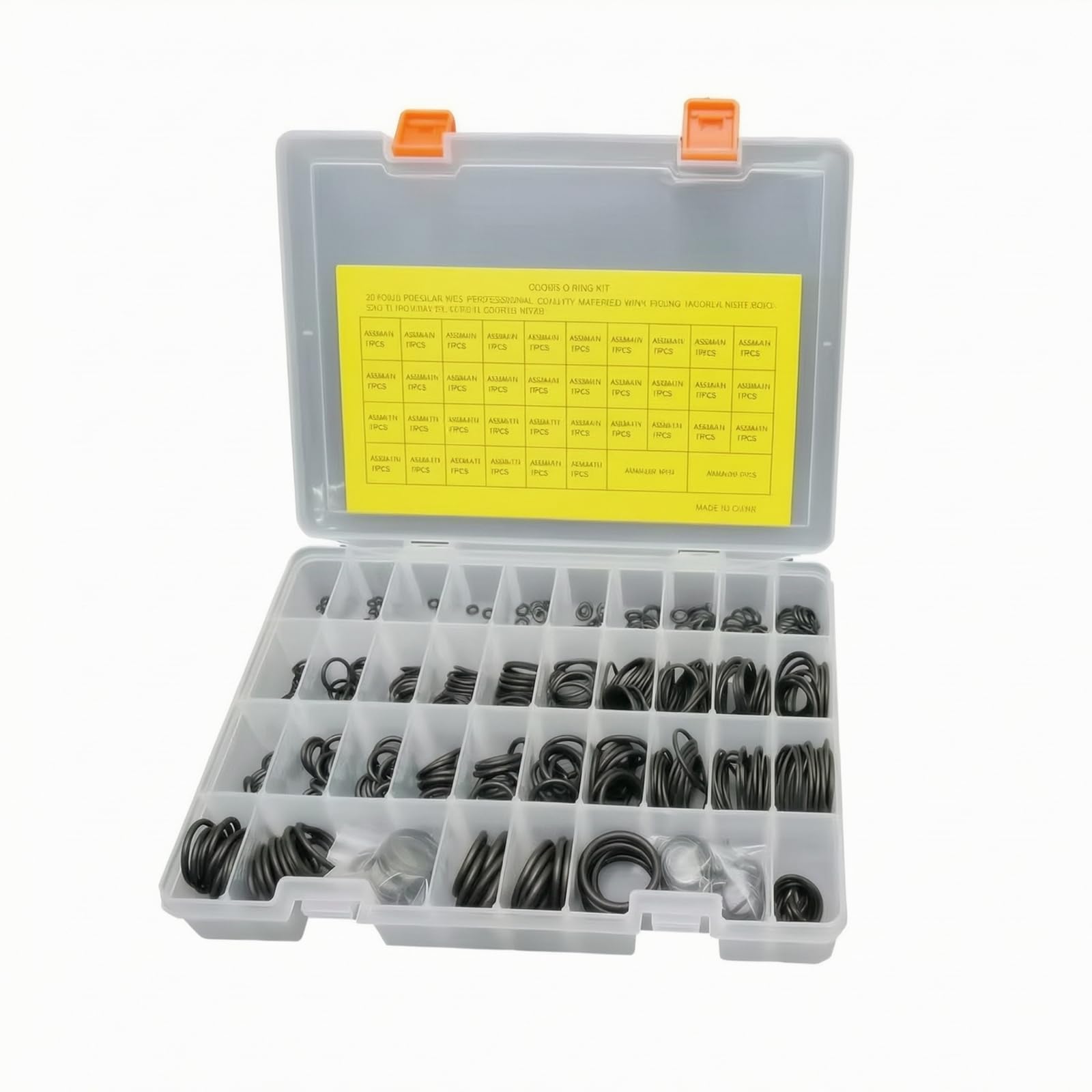 Caja Almacenamiento con Compartimentos Compacto Organizador con Compartimentos Seguro Caja Almacenamiento Divisores para Taller