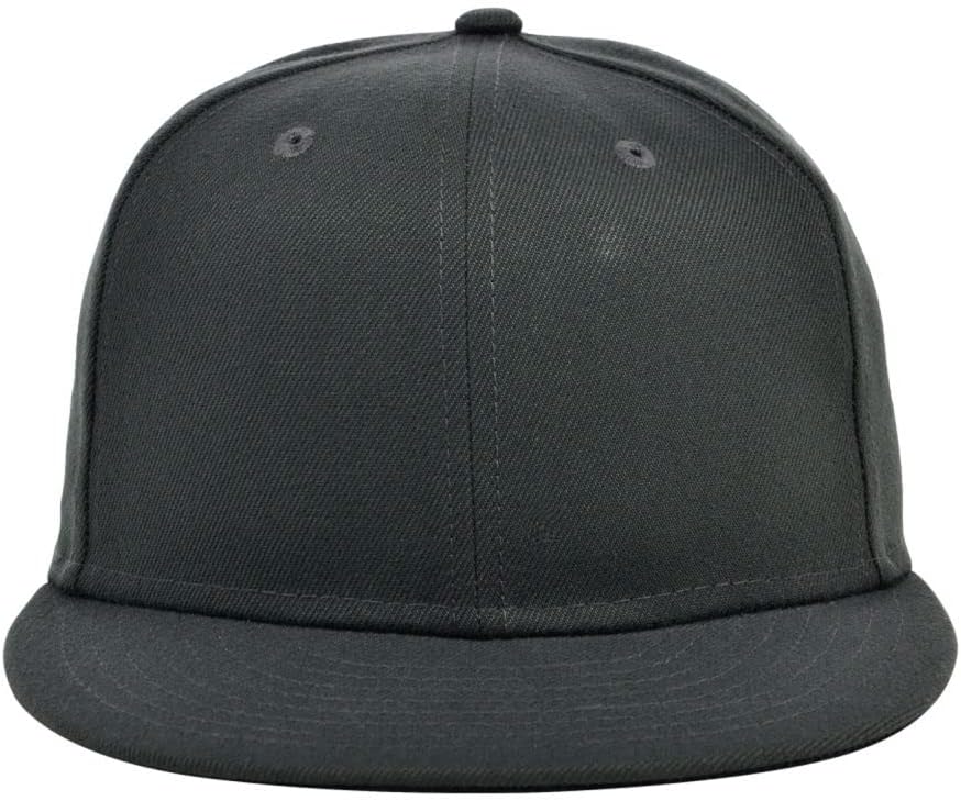 Lids Blank Premium Full Court w/Colored Under Visor Fitted Cap - Image 2