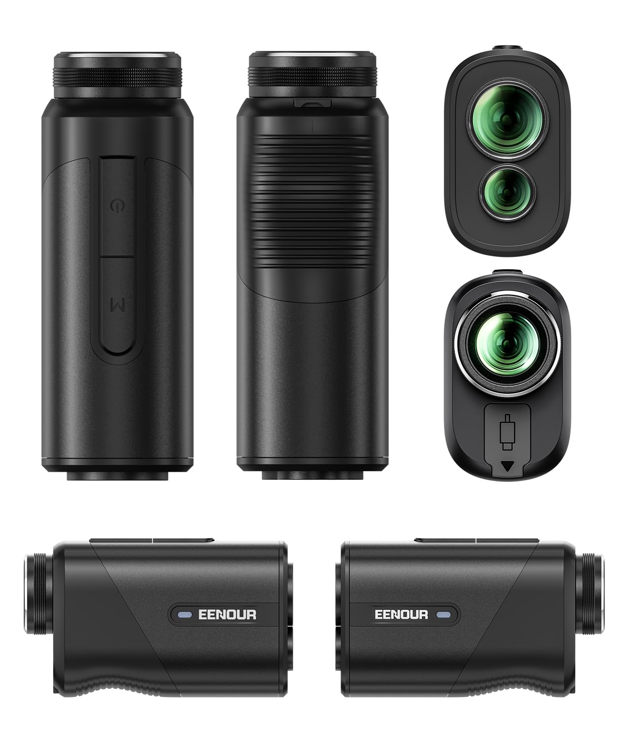 EENOUR Golf Laser Rangefinder U1000PRO+ Mini 3-Point Measurement