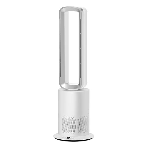 Xcity TP09Pro Bladeless Tower Fan 3-in-1 Silver & White