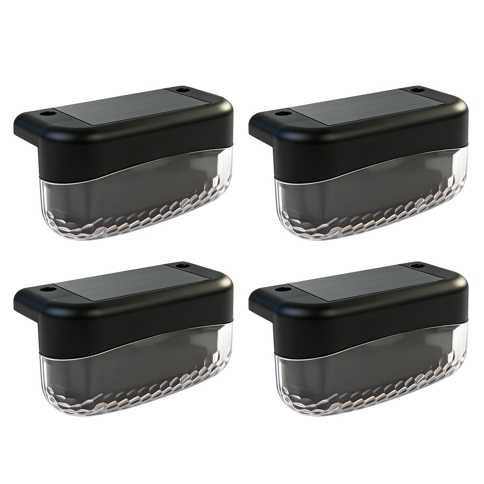 CREECHWA Luces Solares Exterior LED para Jardín y Terraza - 16 Pack de Lámparas Solares para Escaleras, Vallas y Patios, Impermeable, Encendido Automático, Blanco Frío, Instalación Fácil sin Cables — view 8