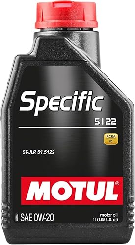 Motul 107304 Aceites de motor 100% sintéticos específicos del OEM, específicos 5122 0W20, 1L (1.05