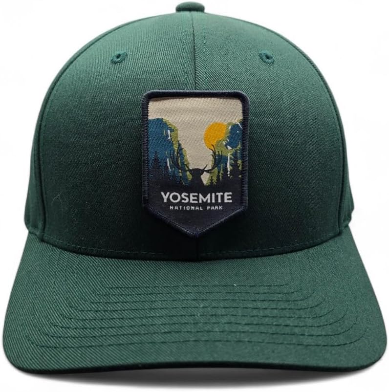 Yosemite Fitted Hat w/National Park Woven Patch