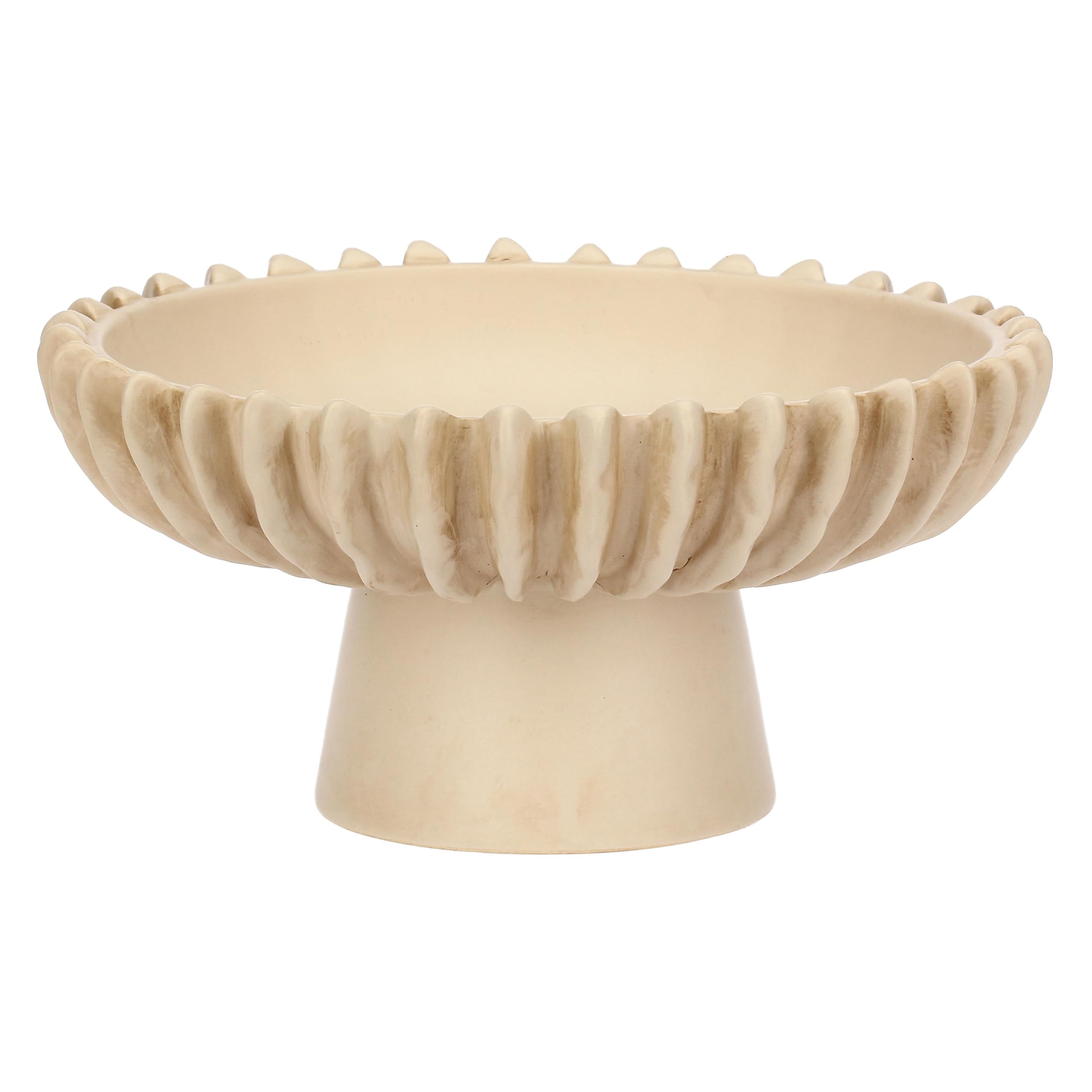 THUN Stoneware Mare da Amare Collection Centerpiece, 26 x 26 x 13.5 cm