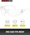PACIFIC PPE Clear Safety Glasses