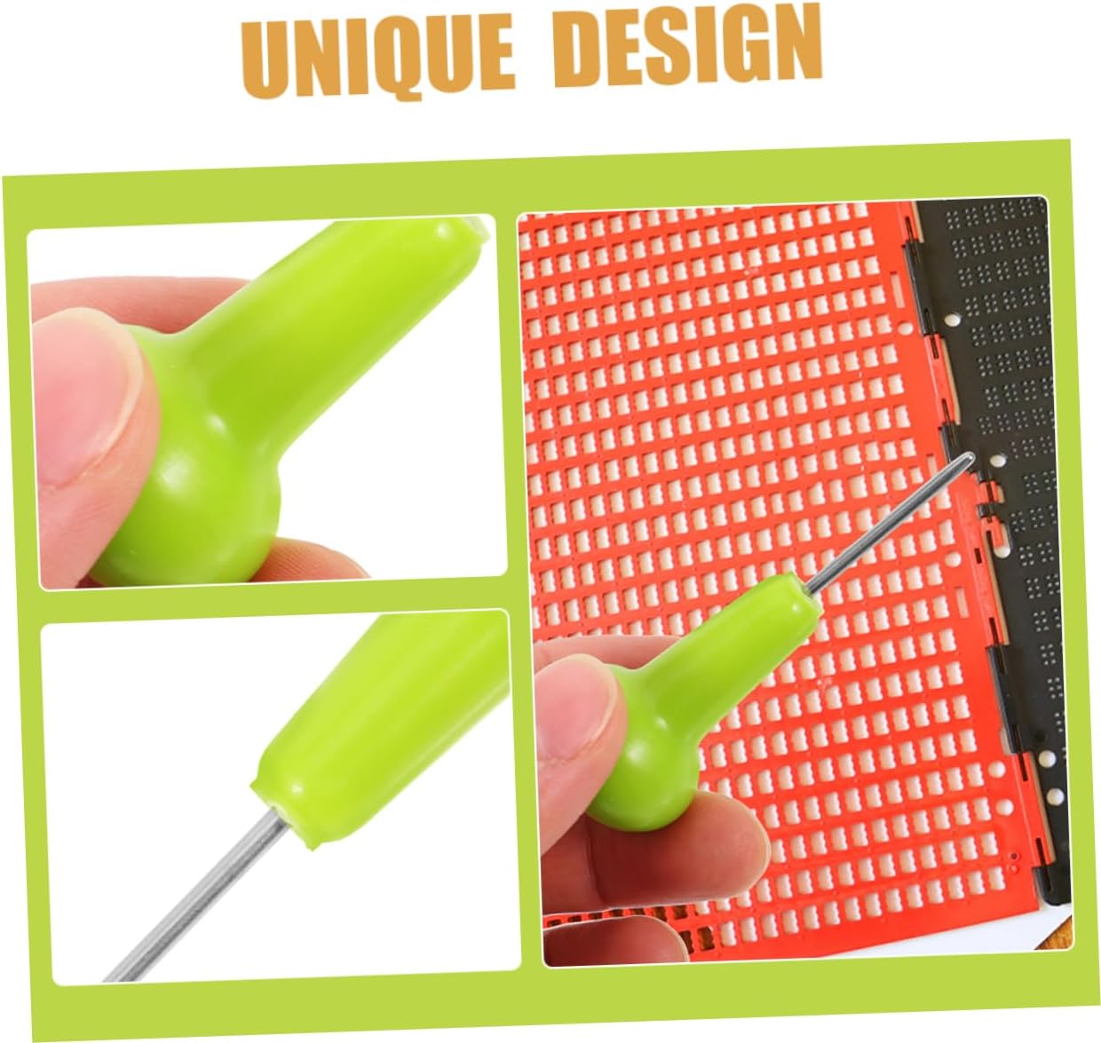 ORFOFE Plastic Braille Writer Pen for Blind Braille Writing Tool Accessory Bump Dots