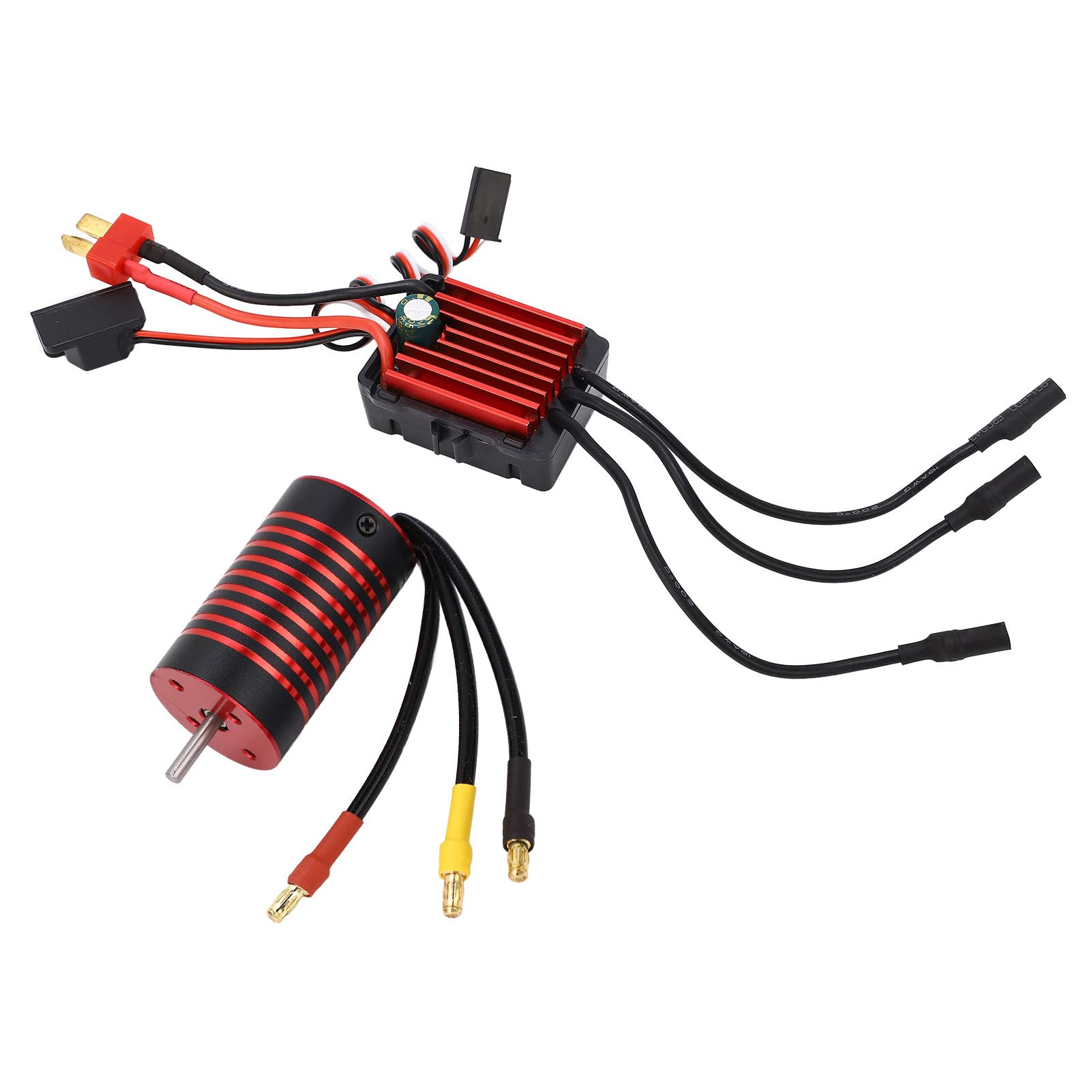2845 Silnik bezszczotkowy 35A Zestaw ESC 4p 12 Gniazdo dużego skrętnego silnika Cewki ESC dla 1/12 1/14RC (5900KV)