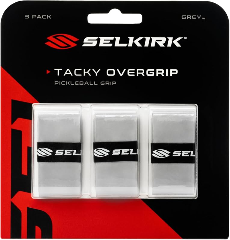 Selkirk Sport Non-Slip Pickleball Grip Tape | Comfort Pro and Tacky | Pickleball overgrip tape that manages sweat and moisture, in ultra-thin tacky or cushioned feel