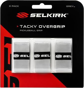 Selkirk Sport Non-Slip Pickleball Grip Tape | Comfort Pro and Tacky | Pickleball overgrip tape that manages sweat and moisture, in ultra-thin tacky or cushioned feel