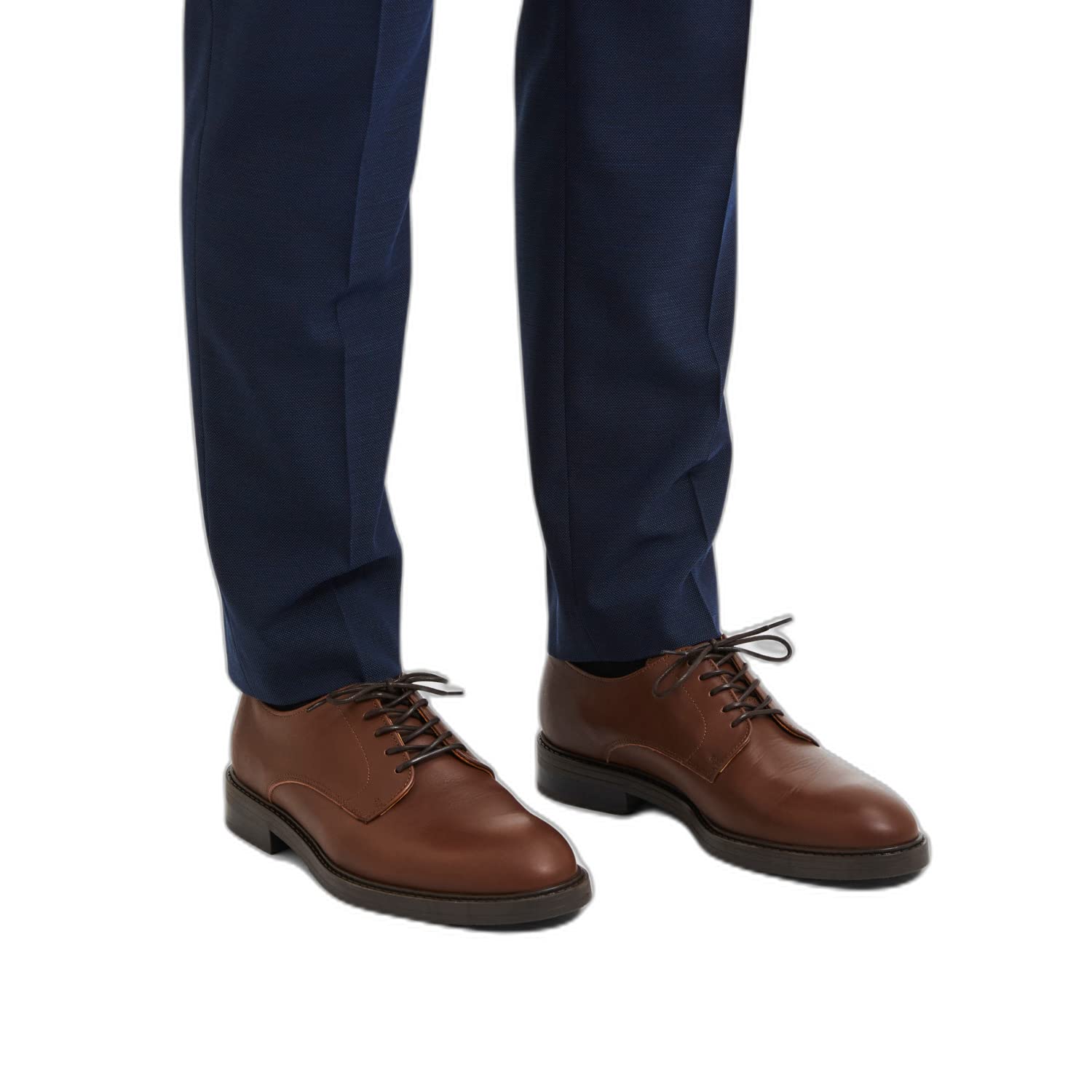 SELECTED HOMMEHomme Herren Slhblake Leather Derby Shoe B Noos Lederschuhe