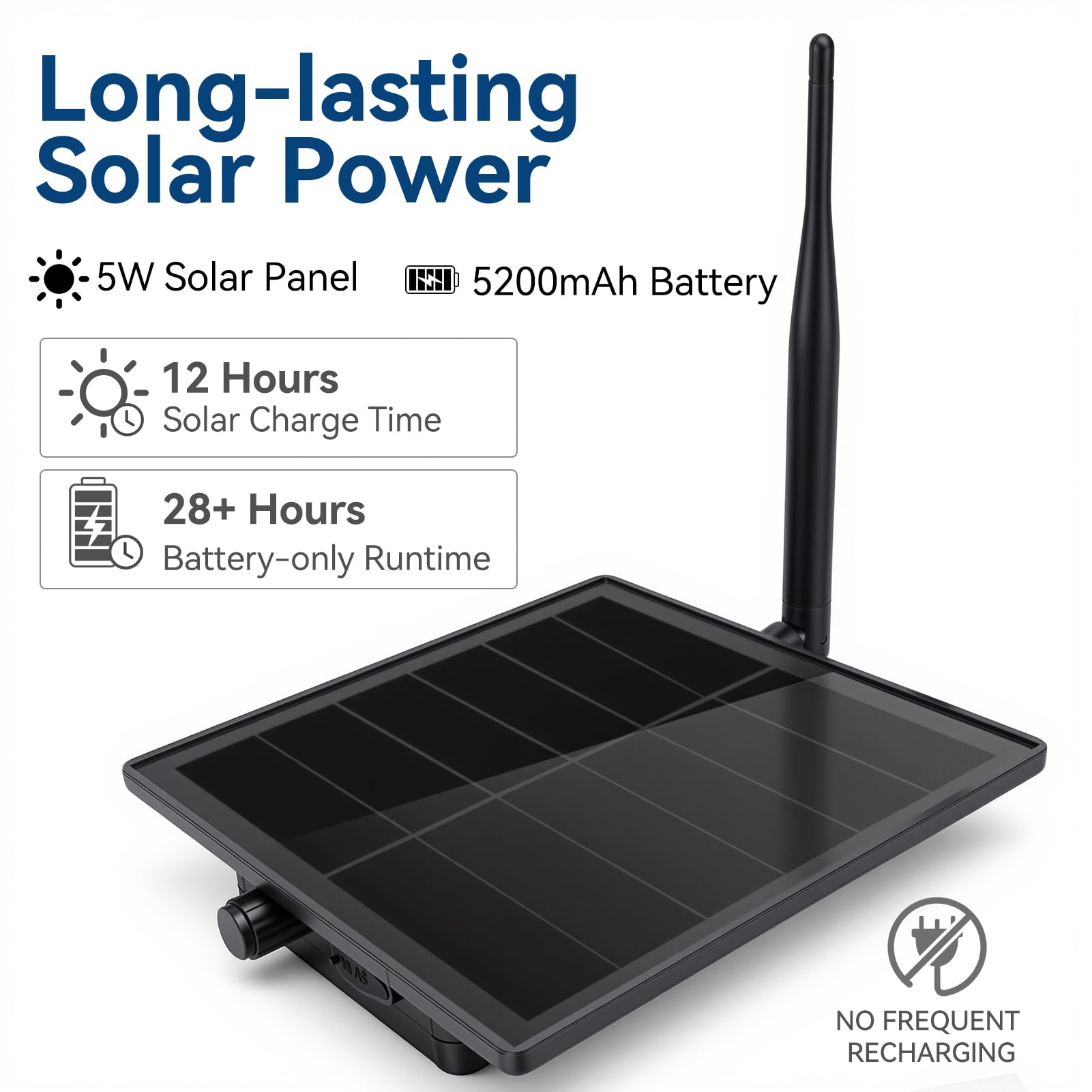 Kit solar para placa de desarrollo ESP32 LoRa V4 con antena LoRa de 868 MHz y módulo GNSS L76 K, carcasa solar impermeable de 5 W para exteriores Meshtastic