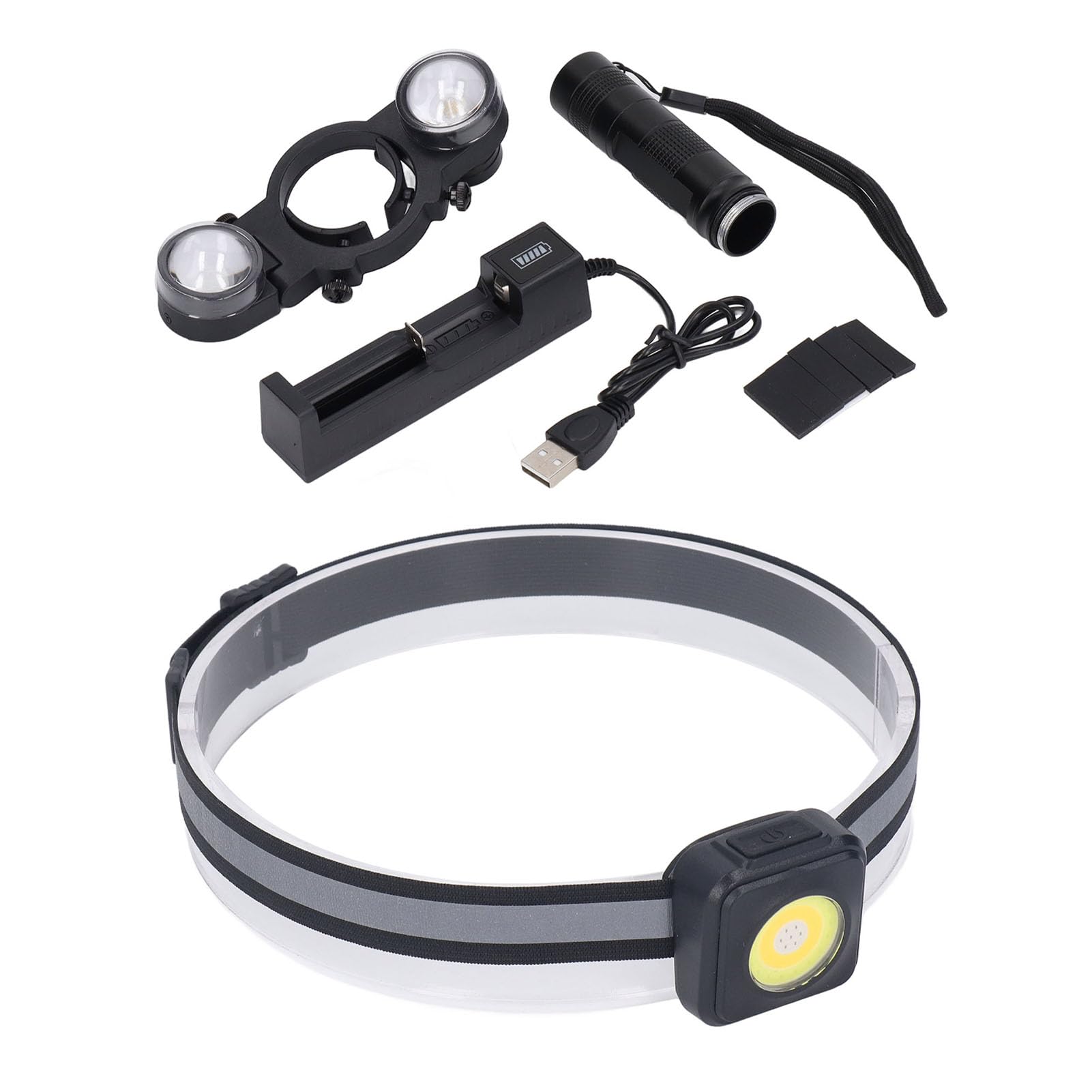 Eujgoov Luce per Pistola a Spruzzo per Verniciatura, Materiale ABS, Ugello a luminosità Regolabile e Luci a Tazza per Carrozzeria Automobilistica e Progetti Fai-da-Te