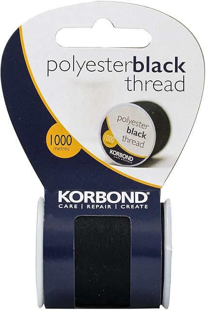 Korbond 1000 m Thread, Black