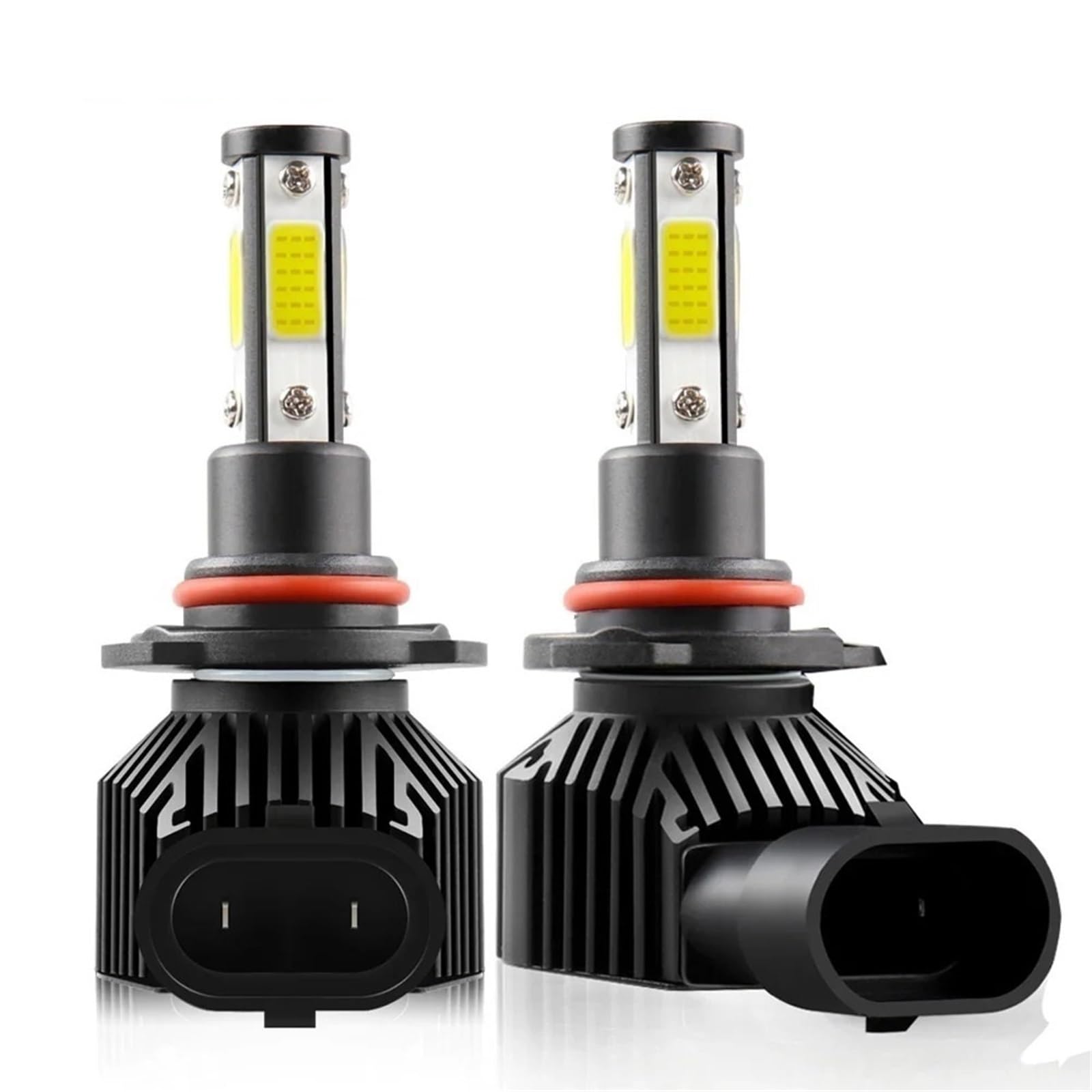 Clip de Montage de Phare Voiture Ampoule H7 H11 140000 lm, H1 H4 H8 H9 9005 HB3 9006 HB4, compatible avec phares de voiture, feux antibrouillard 6000 K, 12 V, 6000 K Support de Phare(8000K White Blue,