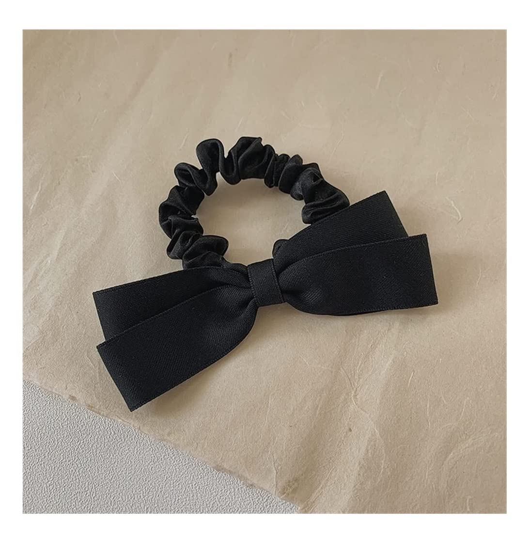 Scrunchies Haargummi 5 STÜCKE Schleife Haargummi Haarband Gummibänder Haargummis Lange Pferdeschwanzhalter Haarschleife Zopfgummi Elastische