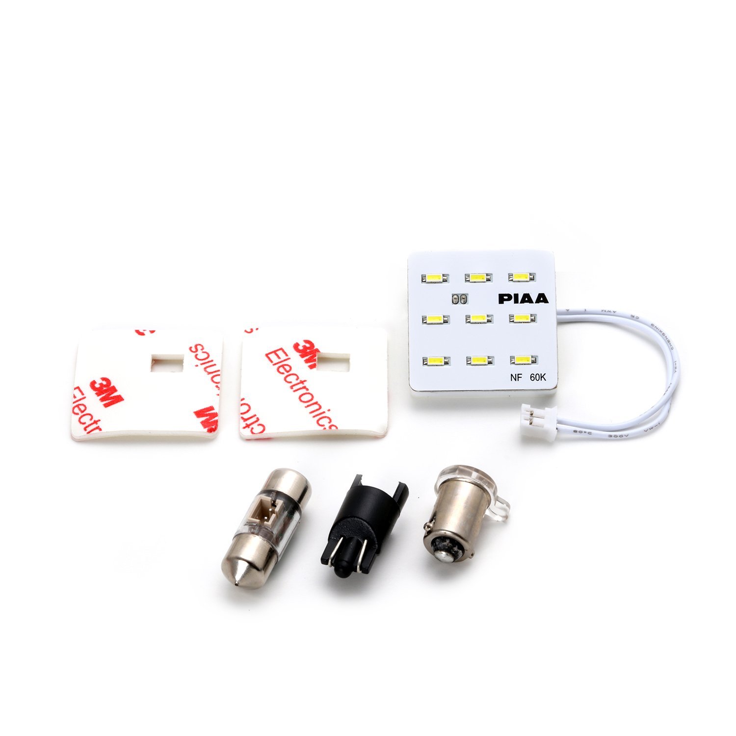 PIAA LED valve plate type ECO-Line [peer select 6000K] Multi D 12V0.8W 1 pieces HS48