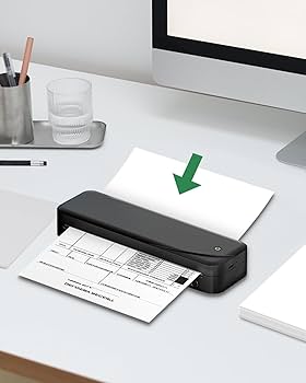 Memoqueen A4 Thermal Printer Paper, Advance Thermal Printing 8.26