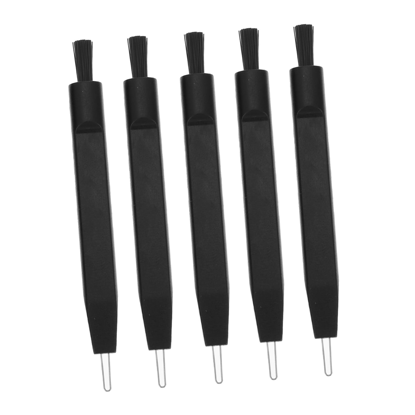 FOMIYES 5pcs Cleaning Accessories Brush Hearing Amplifier Cleaner Cleaning Tool Kit Remover Ear Wax Removal Tool U Shaped Hook Cleaning Tools Cleaning Hook Nylon