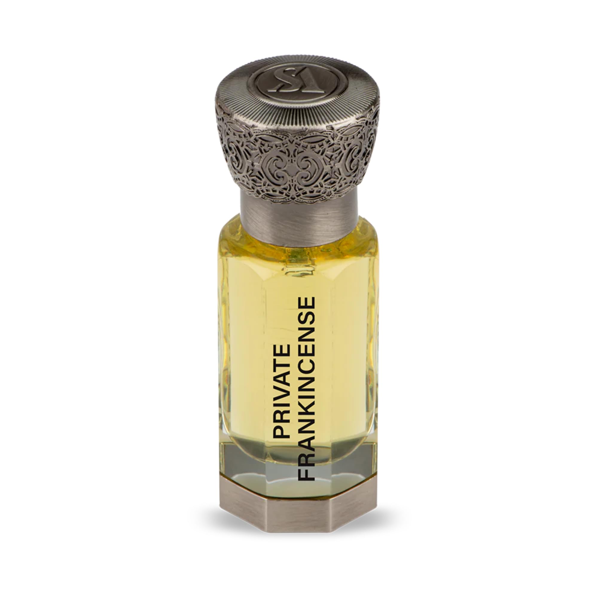 Swiss Arabian Private Frankincense Aceite de Perfume Concentrado Unisex de 12ML: una Mezcla majestuosa de Incienso, oudh y Madera de Cedro, para Verdaderos conocedores