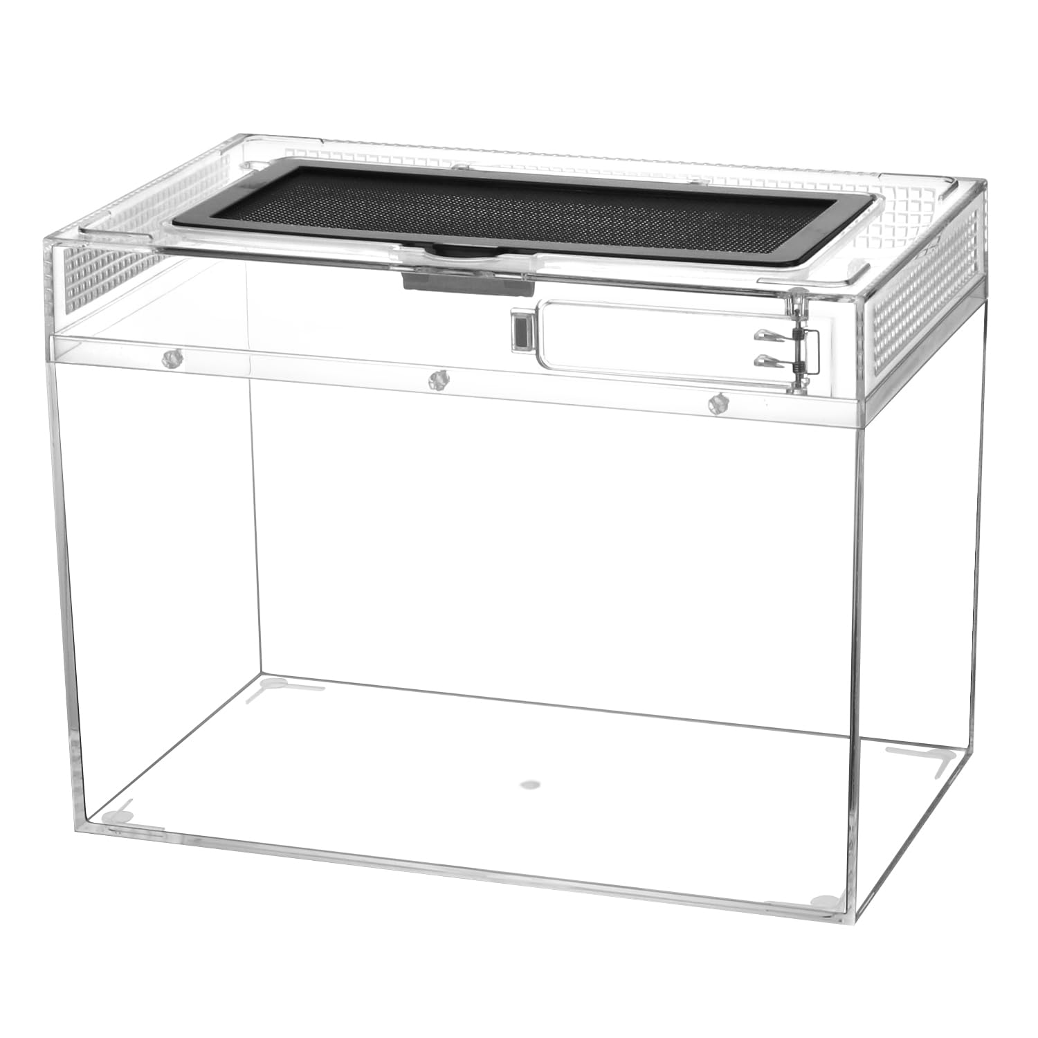 QWORK® Reptil Fütterungsbox, Feeding Box, 30 * 18 * 22cm für eine Vielzahl an Reptilien und Insekten