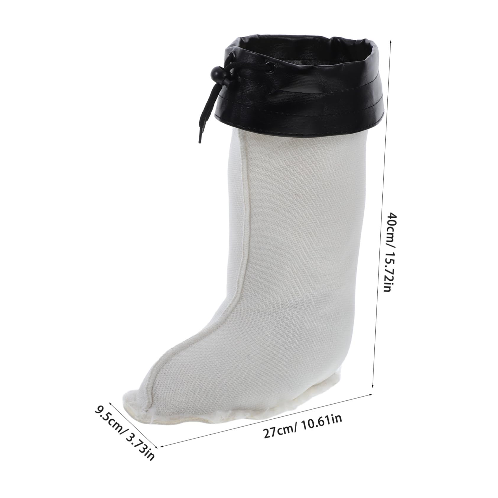 OKUMEYR Warm Waterproof Boot Liner for Men Insulated Liner for Winter Removable Size 43-46