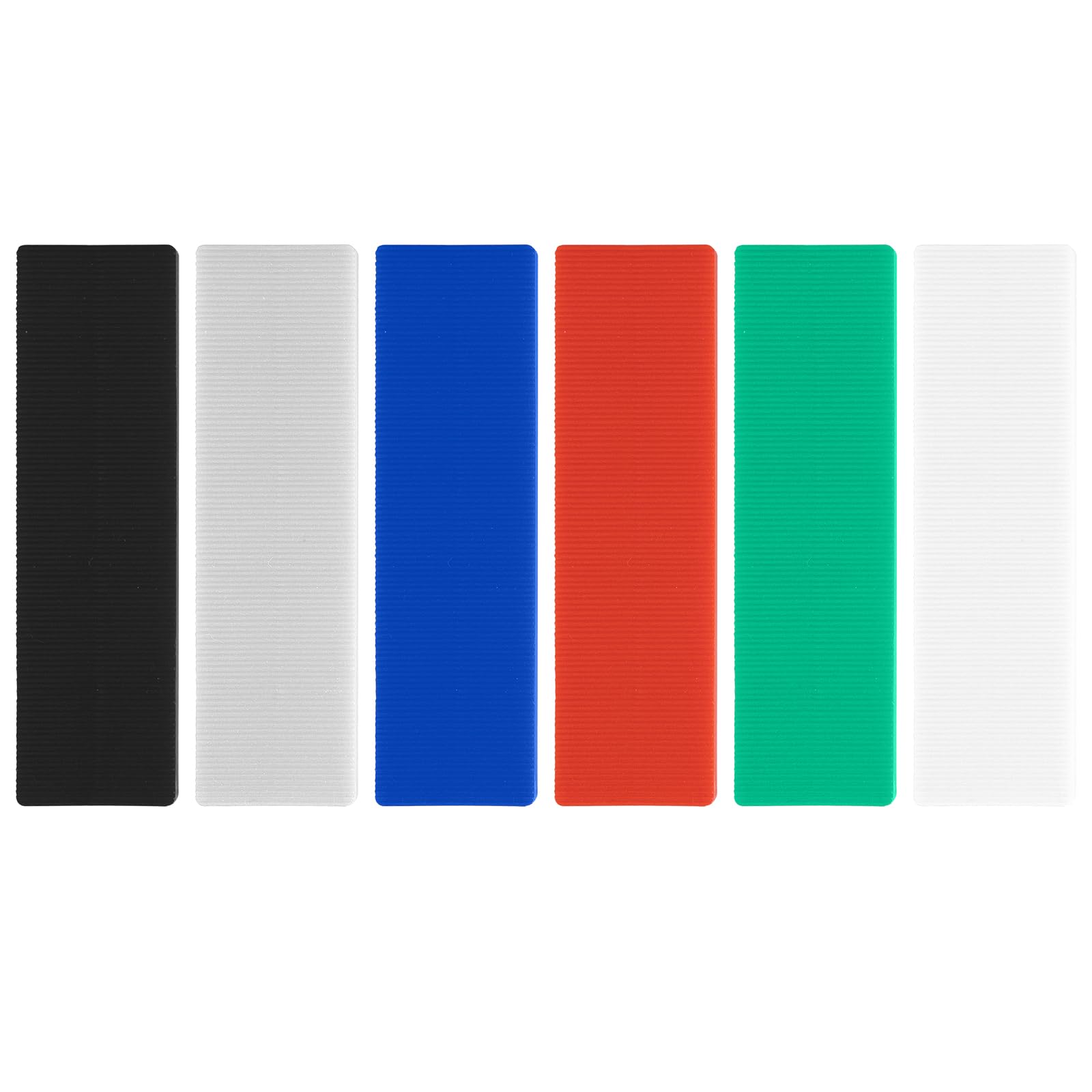 Plastic Glazing Packers, 28mm X 100mm Shims Spacers Packers Colourful Spacers Window Packers Flat Shim Spacers for DIY, Home Improvement, Window F4-MCAZDP