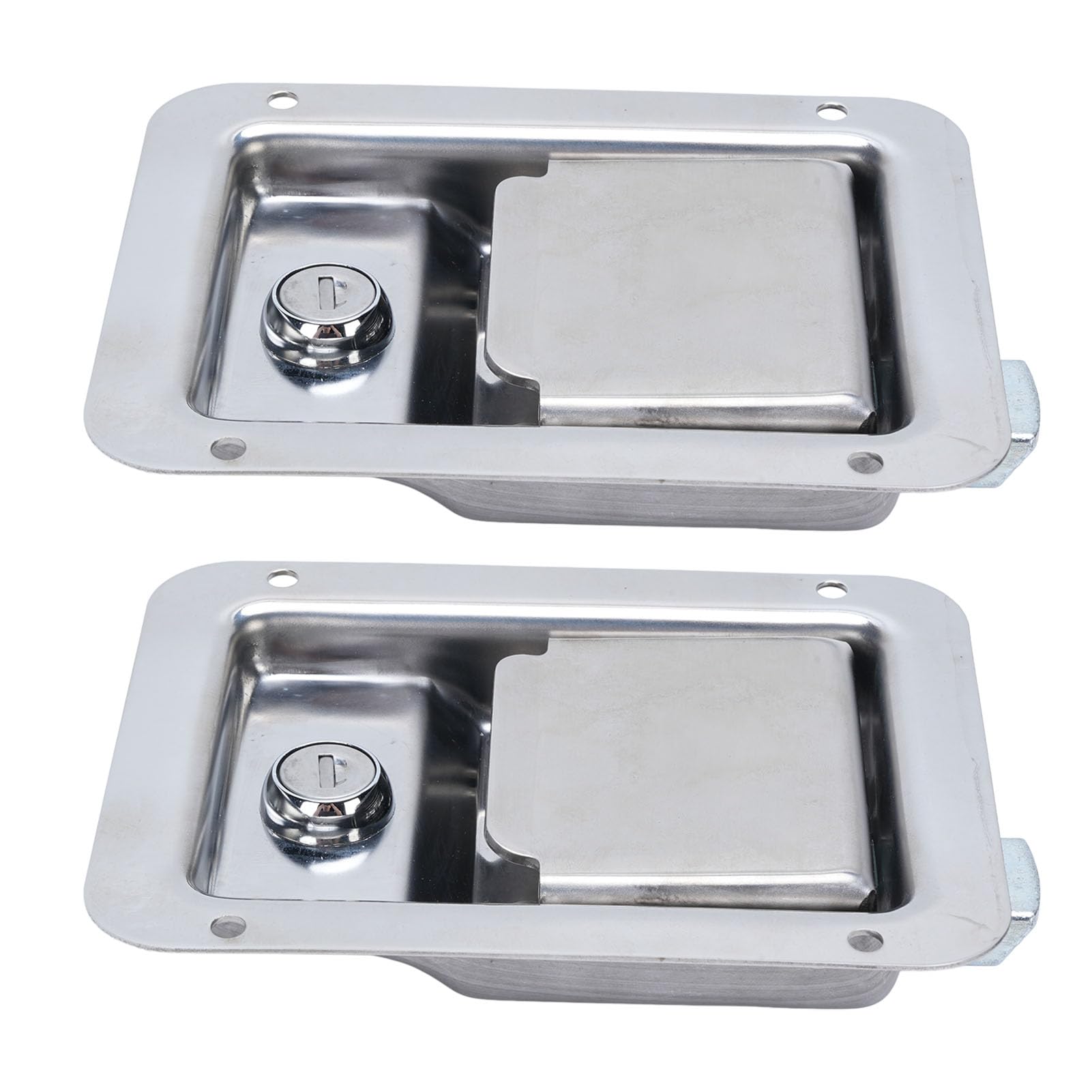 Manija de Caja con Llaves, Impermeable Acero Inoxidable 304