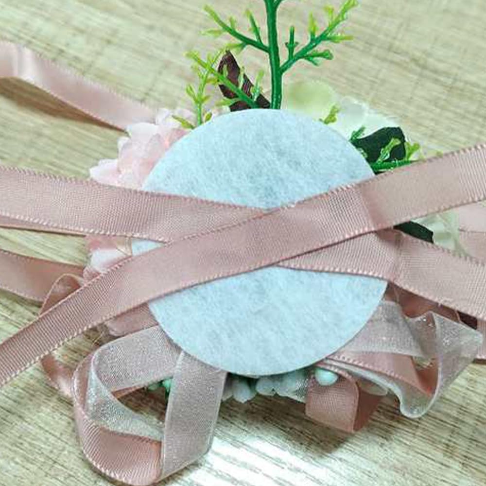 Tucireat Set 4 Pezzi Corsage Polso Floreale - Bracciali Fiori Sposa E Damigelle