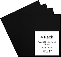 Vista 73 de Kydex Sheets - Solid Color DIY Kit for Crafting Holsters, Sheaths, and Mag Pouches - (8x8, 8x12, 12x12), Premium Thermoform Sheets - Thick, Durable